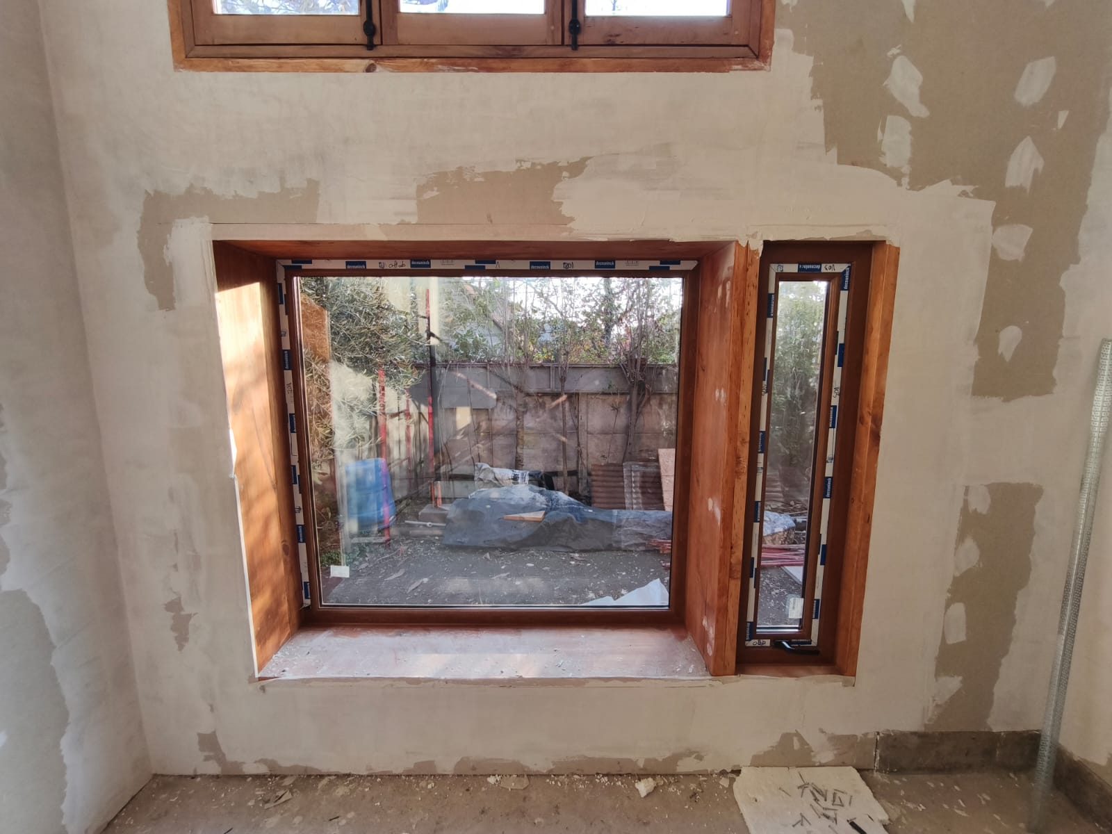Ventana de esquina en remodelación